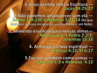 Importância da bíblia