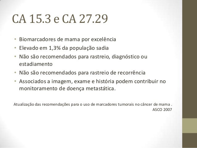 Exame ca 125 valores de referencia