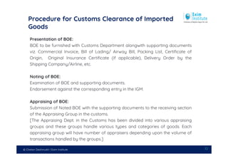 Import Procedures and Documentation -Mr.Chetan Deshmukh..pdf