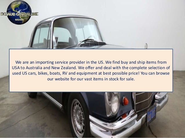 Import Us Cars To Australia