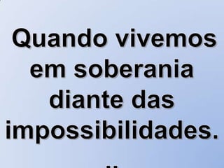 Impossibilidades