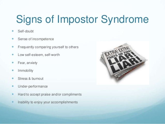 Impostor syndrome