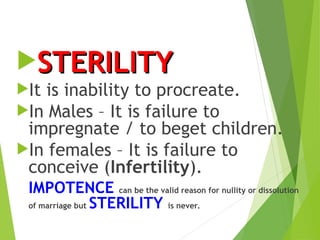Impotence & Sterility.ppt.................. | PPT
