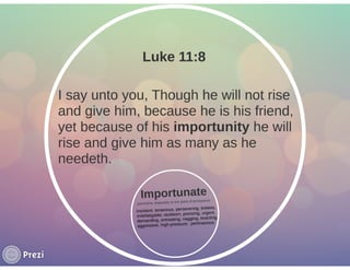 Importunity Sentence Importunity | PDF