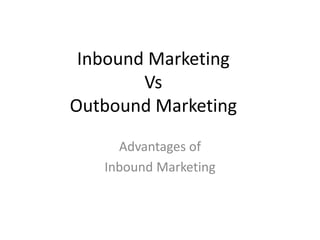 Outbound meaning