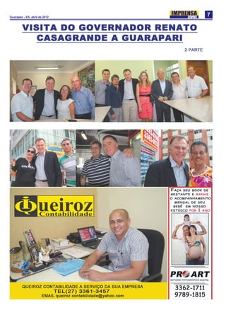 Guarapari - ES, abril de 2012
                                7
 