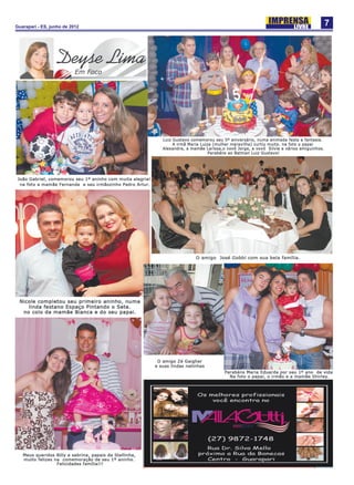 Guarapari - ES, junho de 2012
                                7
 