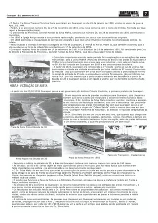 Guarapari - ES, setembro de 2012
                                   7
 