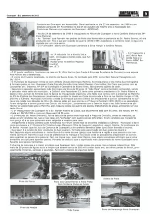 Guarapari - ES, setembro de 2012
                                   9
 