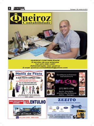 8   Guarapari - ES, outubro de 2012
 