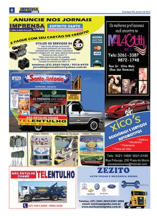 6   Guarapari ES, janeiro de 2012
 