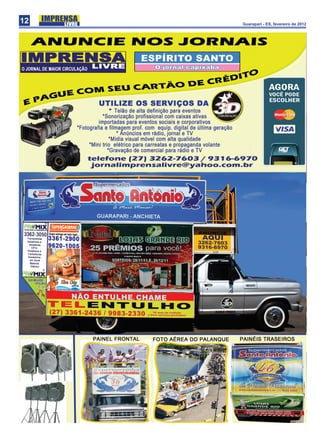 12   Guarapari - ES, fevereiro de 2012
 