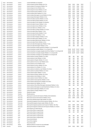 15633 Merchandising Llaveros Lanyard sublimables con mosqueton
16372 Merchandising Llaveros Llaveros de goma Camiseta. Medidas: 6,8 x 7cm $160 $152 $146 $139
16374 Merchandising Llaveros Llaveros de goma Circulo grande. Medidas: 7cm $160 $152 $146 $139
16373 Merchandising Llaveros Llaveros de goma Circulo. Medidas: 5,5cm $160 $152 $146 $139
16375 Merchandising Llaveros Llaveros de goma Corazon. Medidas: 6,1 x 6cm $160 $152 $146 $139
16377 Merchandising Llaveros Llaveros de goma Huesito. Medidas: 7,5 x 5cm $160 $152 $146 $139
16378 Merchandising Llaveros Llaveros de goma Patita. Medidas: 8,7 x 5,3cm $160 $152 $146 $139
16376 Merchandising Llaveros Llaveros de goma Rectangulo con ojal. Medidas: 6 x 5,5cm $160 $152 $146 $139
16379 Merchandising Llaveros Llaveros de goma Rectangulo. Medidas: 8 x 4cm $160 $152 $146 $139
16292 Merchandising Llaveros Llaveros de madera Camiseta. Medidas: 6 x 5,5cm. $51 $48 $46 $44
16293 Merchandising Llaveros Llaveros de madera Chupete. Medidas: 6,5 x 4cm. $53 $50 $48 $46
16294 Merchandising Llaveros Llaveros de madera Circulo. Medidas: 5cm diametro. $40 $38 $36 $35
16295 Merchandising Llaveros Llaveros de madera Corazon. Medidas: 5 x 4cm. $53 $50 $48 $46
16296 Merchandising Llaveros Llaveros de madera Corona. Medidas: 6 x 4cm. $53 $50 $48 $46
16297 Merchandising Llaveros Llaveros de madera Cruz. Medidas: 6 x 4cm. $53 $50 $48 $46
16298 Merchandising Llaveros Llaveros de madera Cuadrado. Medidas: 4,5 x 4,5cm. $40 $38 $36 $35
16299 Merchandising Llaveros Llaveros de madera Elipse. Medidas: 7 x 3cm. $40 $38 $36 $35
16300 Merchandising Llaveros Llaveros de madera Estrella. Medidas: 5 x 5cm. $53 $50 $48 $46
16301 Merchandising Llaveros Llaveros de madera Flor. Medidas: 5 x 5cm. $53 $50 $48 $46
16302 Merchandising Llaveros Llaveros de madera Hexagono. Medidas: 5 x 5cm. $40 $38 $36 $35
16303 Merchandising Llaveros Llaveros de madera Hueso. Medidas: 5,5 x 4cm. $53 $50 $48 $46
16304 Merchandising Llaveros Llaveros de madera Malla de baño. Medidas: 6 x 5,5cm. $53 $50 $48 $46
16305 Merchandising Llaveros Llaveros de madera Piecito. Medidas: 6 x 4cm. $53 $50 $48 $46
16307 Merchandising Llaveros Llaveros de madera Rectangulo largo. Medidas: 7 x 3cm. $40 $38 $36 $35
16306 Merchandising Llaveros Llaveros de madera Rectangulo. Medidas: 6 x 4cm. $40 $38 $36 $35
16446 Merchandising Llaveros Llaveros de polimero ovalado amarillo fluo. Medidas 7 x 3 cm (Caja de 20)
16445 Merchandising Llaveros Llaveros de polimero ovalado. Medidas 7 x 3 cm (Caja de 20) $1260 $1197 $1147 $1096
16444 Merchandising Llaveros Llaveros de polimero rectangulo alargado amarillo fluo. Medidas 7 x 3 cm (Caja de 20) $1460 $1387 $1329 $1270
16443 Merchandising Llaveros Llaveros de polimero rectangulo alargado. Medidas 7 x 3 cm (Caja de 20) $1260 $1197 $1147 $1096
16442 Merchandising Llaveros Llaveros de polimero rectangulo con ojal. Medidas 6 x 4 cm (Caja de 20)
15668 Merchandising Llaveros Llaveros plasticos Camiseta. Medidas: 4,3 x 3,8cm. $68 $65 $62 $59
15669 Merchandising Llaveros Llaveros plasticos Casita. Medidas: 4 x 3,8cm. $68 $65 $62 $59
15672 Merchandising Llaveros Llaveros plasticos Chupete. Medidas: 3,7 x 5,1cm. $68 $65 $62 $59
15676 Merchandising Llaveros Llaveros plasticos Circulo con ojal: Medidas: 4,2cm. $68 $65 $62 $59
15675 Merchandising Llaveros Llaveros plasticos Circulo. Medidas: 4,2cm. $63 $60 $57 $55
15667 Merchandising Llaveros Llaveros plasticos Corazon. Medidas: 4,2 x 4cm. $68 $65 $62 $59
15670 Merchandising Llaveros Llaveros plasticos Cruz. Medida: 3,7 x 5,1cm. $68 $65 $62 $59
15678 Merchandising Llaveros Llaveros plasticos Cuadrado con ojal. Medidas: 4,3 x 3,5cm. $68 $65 $62 $59
15677 Merchandising Llaveros Llaveros plasticos Cuadrado. Medidas: 3,5 x 3,5cm. $63 $60 $57 $55
15673 Merchandising Llaveros Llaveros plasticos Elipse. Medidas: 5 x 2,5cm. $58 $55 $53 $50
15681 Merchandising Llaveros Llaveros plasticos Etiqueta. Medidas: 4,8 x 3,2cm. $68 $65 $62 $59
15664 Merchandising Llaveros Llaveros plasticos Gota. Medidas: 4 x 4,8cm. $68 $65 $62 $59
15665 Merchandising Llaveros Llaveros plasticos Huesito. Medidas: 4,4 x 2,8cm. $58 $55 $53 $50
15666 Merchandising Llaveros Llaveros plasticos Hueso (grandes). Medidas: 5 x 4cm. $68 $65 $62 $59
15682 Merchandising Llaveros Llaveros plasticos Patita de perrito. Medidas: 4,8 x 4,8cm. $68 $65 $62 $59
15671 Merchandising Llaveros Llaveros plasticos Pez. Medidas: 4,3 x 3,7cm. $58 $55 $53 $50
15680 Merchandising Llaveros Llaveros plasticos Placa Militar (Rectangulo redondeado). Medidas: 5 x 3cm. $68 $65 $62 $59
16346 Merchandising Llaveros Llaveros plasticos Rectangulo con ojal (Ultrabrillantes). Medidas: 4,5 x 3,4cm.
15679 Merchandising Llaveros Llaveros plasticos Rectangulo. Medidas: 4,5 x 3,2cm. $68 $65 $62 $59
15674 Merchandising Llaveros Llaveros plasticos Triangulo. Medidas: 5 x 4cm. $68 $65 $62 $59
16315 Merchandising Medallas Medallas de madera $100 $95 $91 $87
15723 Merchandising Medallas Medallas plasticas $95 $90 $86 $83
15777 Merchandising Mouse pad Mouse pad circulares de simil neoprene. Medidas: 18cm de diámetro. $200 $190 $182 $174
15778 Merchandising Mouse pad Mouse pad corazon de simil neoprene. Medidas: 19,5cm. $215 $204 $196 $187
16383 Merchandising Mouse pad Mouse pad cuadrados de goma rigida. Medidas: 20 x 20cm.
15776 Merchandising Mouse pad Mouse pad rectangulares chicos de simil neoprene. Medidas: 20 x 14 cm. $180 $171 $164 $157
16384 Merchandising Mouse pad Mouse pad Rectangulares de goma rigida. Medidas: 30 x 20cm.
15774 Merchandising Mouse pad Mouse pad rectangulares grandes de simil neoprene. Medidas: 28 x 19cm. $325 $309 $296 $283
15775 Merchandising Mouse pad Mouse pad rectangulares medianos de simil neoprene. Medidas: 21 x 18,5cm. $215 $204 $196 $187
16607 Merchandising Otros Placas plasticas con soporte tipo pie $190 $181 $173 $165
16340 Merchandising Pines Pines acrilicos 20mm, con gancho base $37 $35 $34 $32
15813 Merchandising Pines Pines acrilicos 26mm, con gancho base $43 $41 $39 $37
16414 Merchandising Pines Pines acrilicos 34mm, con gancho base
15818 Merchandising Pines Pines acrilicos 42mm, con gancho base $56 $53 $51 $49
16415 Merchandising Pines Pines acrilicos 50mm, con gancho base $62 $59 $56 $54
15958 Merchandising Puas Puas acrilicas brillantes $27 $26 $25 $23
16234 Merchandising Puas Puas acrilicas colgantes $27 $26 $25 $23
16233 Merchandising Puas Puas acrilicas matte $27 $26 $25 $23
16423 Merchandising Relojes Relojes de polimero circulares (con caja sublimable)
16329 Souvenirs Alcancias Alcancias de polimero con tapas de colores $550 $523 $501 $479
 