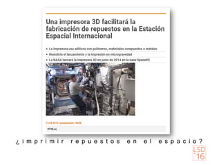 ¿ i m p r i m i r r e p u e s t o s e n e l e s p a c i o ?
 