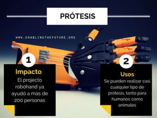 Impresion 3D aplicaciones