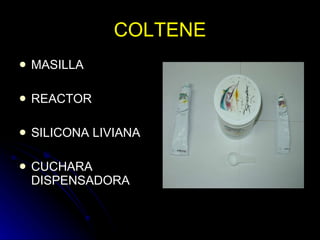 COLTENE MASILLA REACTOR SILICONA LIVIANA CUCHARA DISPENSADORA 