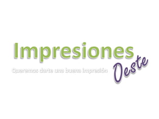 Impresiones oeste