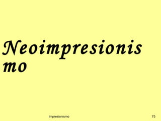 Neoimpresionismo 
