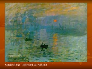 Claude Monet – Impresión Sol Naciente 