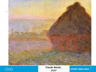 Claude Monet, 
pajar 
 