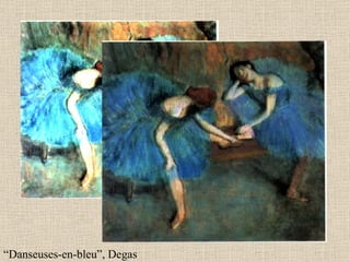 “ D anseuses-en-bleu ”, Degas 