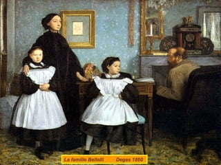 La famille Bellelli  Degas 1860 