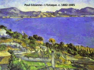 Paul Cézanne-- L'Estaque. c. 1882-1885 