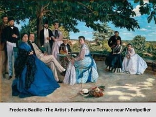 Frederic Bazille--The Artist's Family on a Terrace near Montpellier 