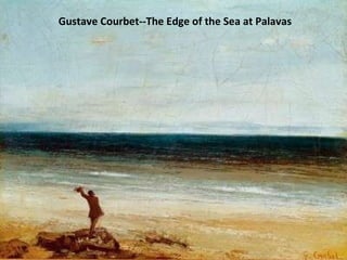 Gustave Courbet--The Edge of the Sea at Palavas 