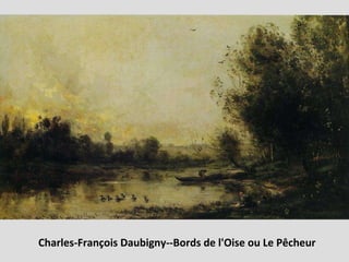 Charles-François Daubigny--Bords de l'Oise ou Le Pêcheur 