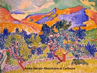 Andre Derain--Mountains at Collioure 