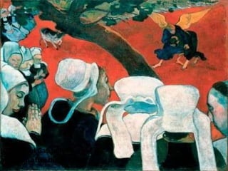 Paul Gauguin-- Vision after the Sermon  