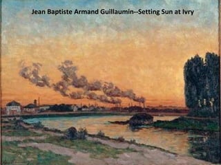 Jean Baptiste Armand Guillaumin--Setting Sun at Ivry 