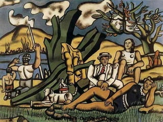Fernard Leger--Outing first menu 