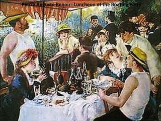 Pierre Auguste Renoir--Luncheon of the Boating Party 