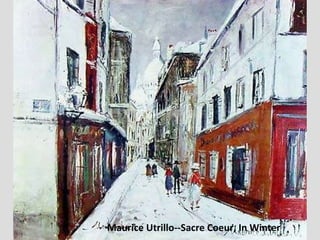 Maurice Utrillo--Sacre Coeur, In Winter 