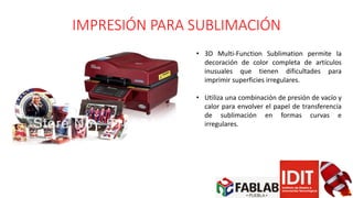 Impresion por sublimacion