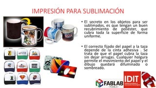 Impresion por sublimacion