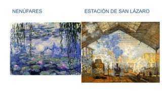 NENÚFARES ESTACIÓN DE SAN LÁZARO
 