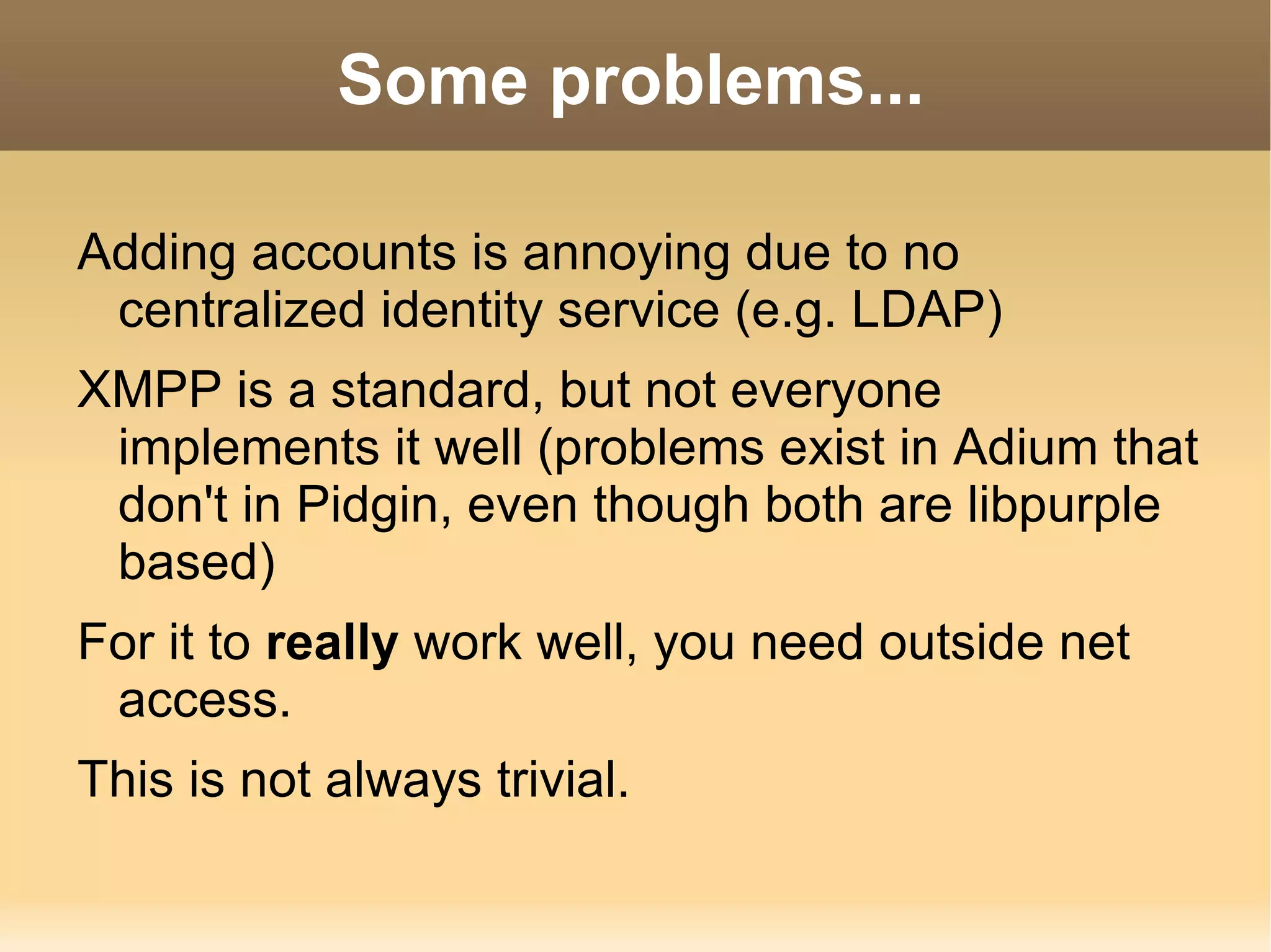 But why didn't we... ...go with telephone referrals? 