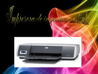 Impresora de inyeccion de tinta 