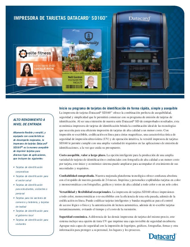 Impresora datacard sd160_ds_spanish