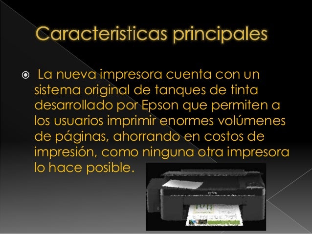 Impresora epson l200
