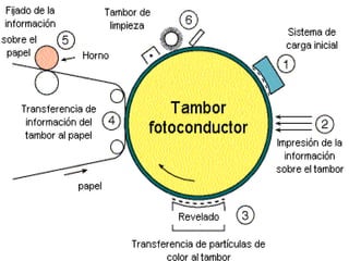 6 PASOS  “IMPRESORA LASER”