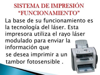 Impresora laser