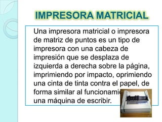 Impresoras