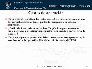 Impresoras