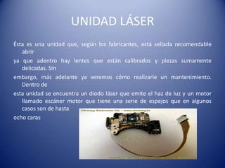 CONCLUSIONES
Una impresora laser debe ser cuidada de la mejor manera ya que
  sus piezas internas son caras, su función primordial es
  imprimir fotos y archivos a gran resolución y sin tanto ruido
  como la de matriz de punto y tienen la ventaja de que gasta
  menos energía que las otras

PRENSETADO POR: Javier Ramírez roldan
Miércoles 20/04/2011
 