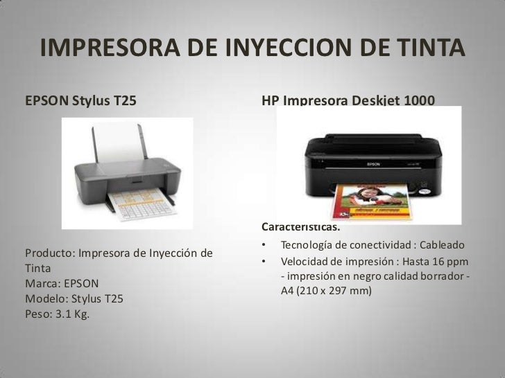 Impresoras