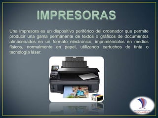 Tipos de Impresoras